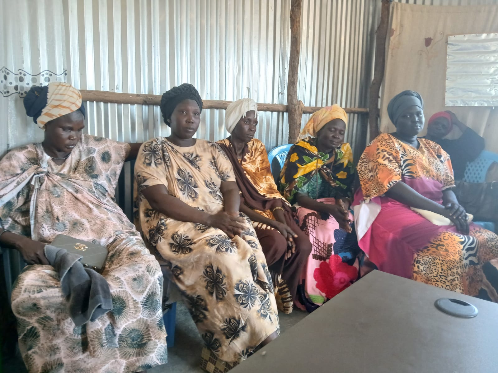 Community savings group meeting